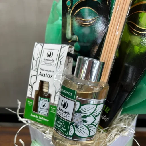Box de sahumerios y aroma verde